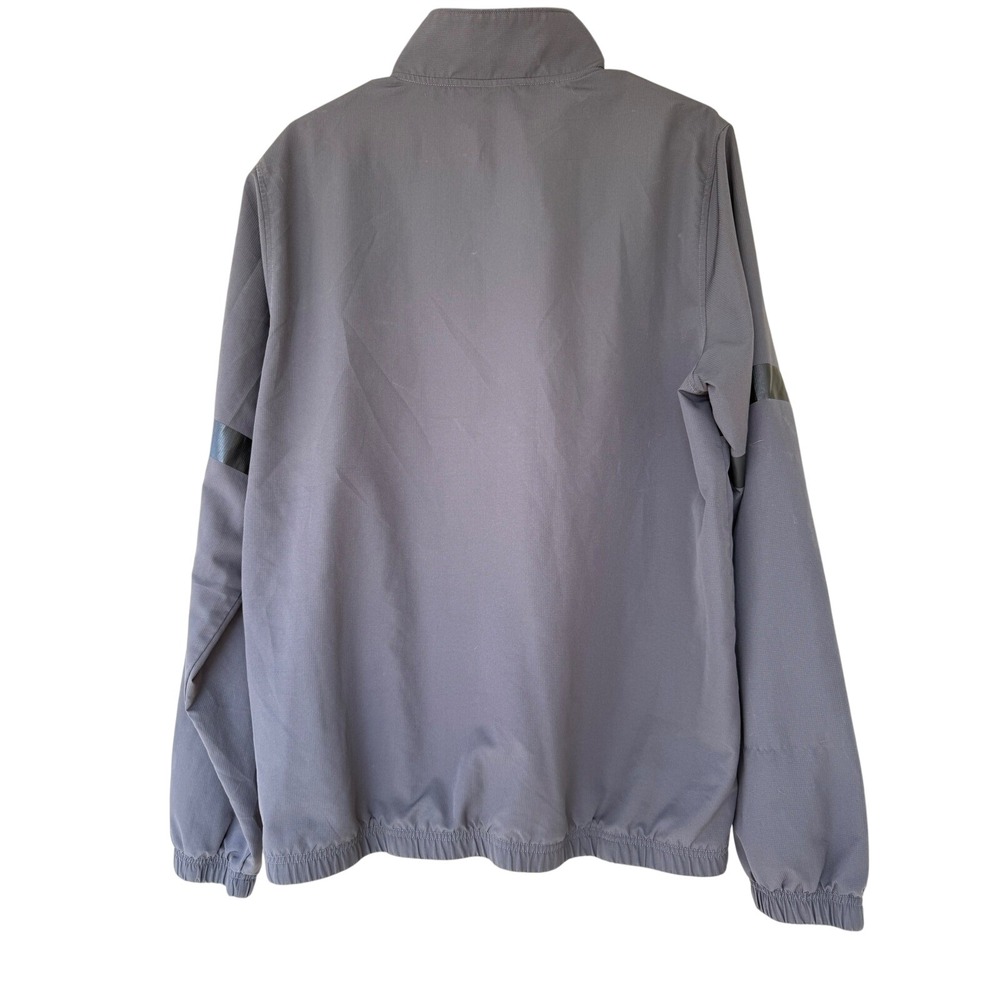 Under Armour Men's Gray Quarter Zip Pullover Jacket Loose Fit Large - Picture 2 of 5